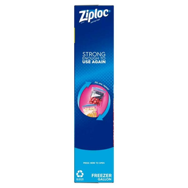 Bolsas Ziploc con Cierre Freezer 1 Galón (14 uds)