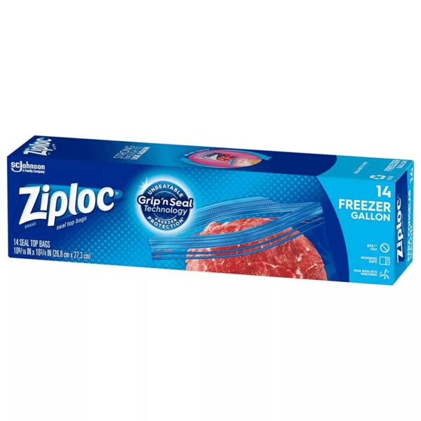 Bolsas-Ziploc-de-Almacenamiento-con-Cierre-Freezer-1-Galón-(14-uds)-Turn Bolsas Ziploc con Cierre Freezer 1 Galón (14 uds)