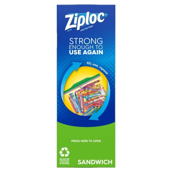 Bolsas Ziploc con Cierre Sandwich (40 uds)