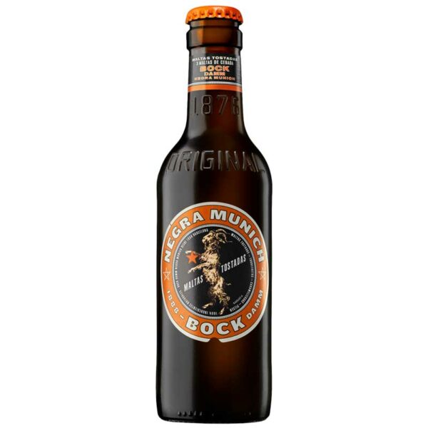 Cerveza Bock Damm Negra Munich, 8.4 oz