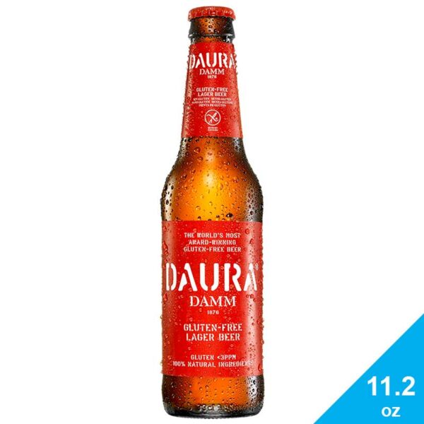 Cerveza-Damm-Daura-Gluten-Free,-11.2-oz-Front Cerveza Damm Daura Gluten Free, 11.2 oz