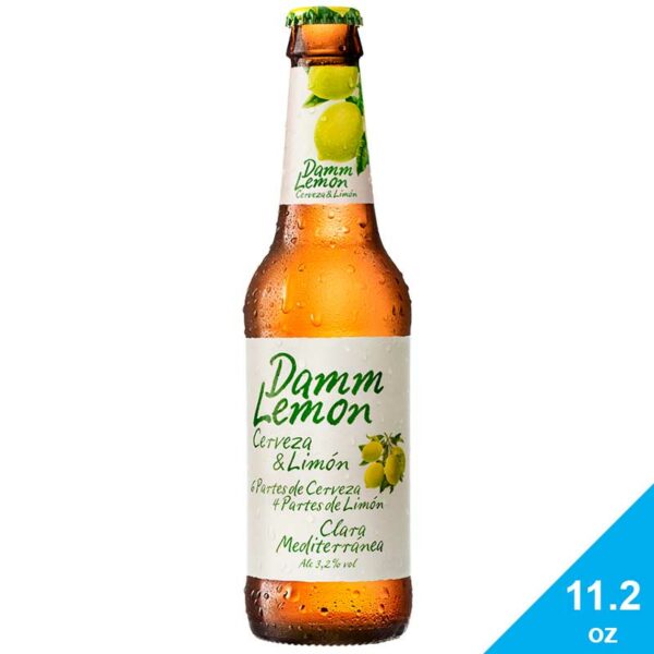 Cerveza Damm Lemon, 11.2 oz