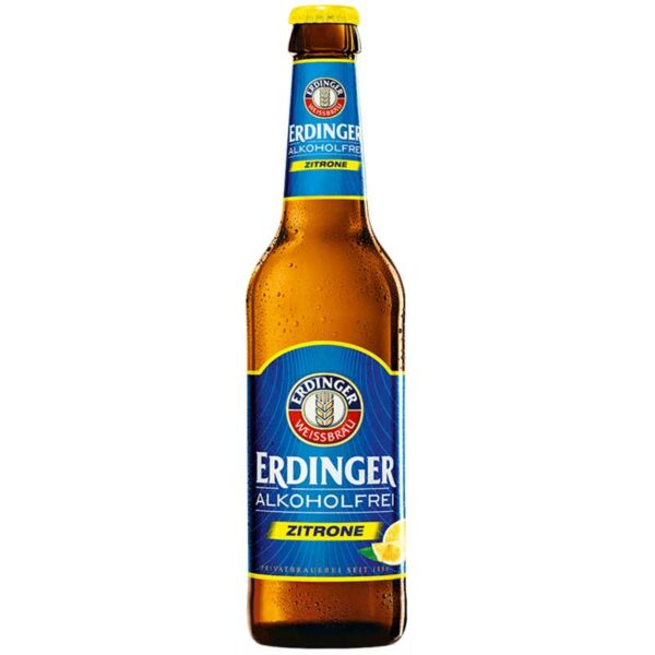 Cerveza Erdinger Alkoholfrei Lemon, 11.2 oz