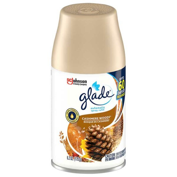Repuesto para Glade Automatic Spray Bosque de Cashmere, 6.2 oz