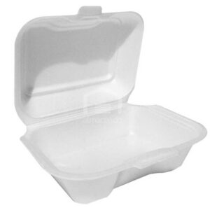 Bandeja Doble Pequeña Foam Plastifar 4.25" x 6" sin División (4 x 125 uds)