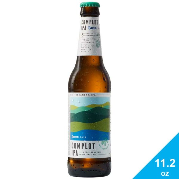 Cerveza Damm Complot Ipa, 11.2 oz