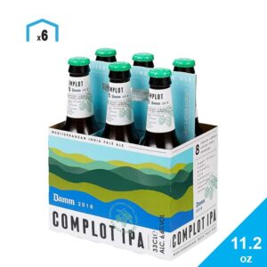 Cerveza Damm Complot Ipa, 11.2 oz