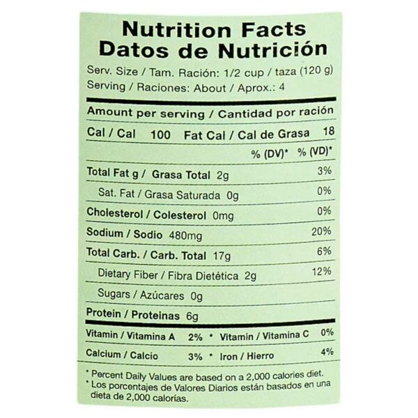 Guandules Verdes La Famosa 6.6 lbs