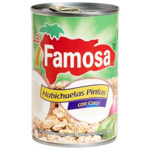 Habichuelas Pintas con Coco La Famosa, 15 oz