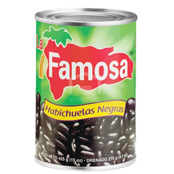 Habichuelas-Verdes-La-Famosa,-15-oz-x-2-uds- Habichuelas Negras La Famosa 15 oz