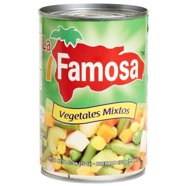 Vegetales Mixtos La Famosa 15 oz