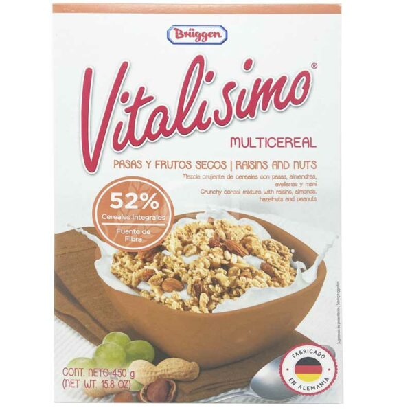 Multicereal-Vitalisimo-Pasas-y-Frutos-Secos,-15.8-oz-Front Multicereal Vitalisimo Pasas y Frutos Secos, 15.8 oz