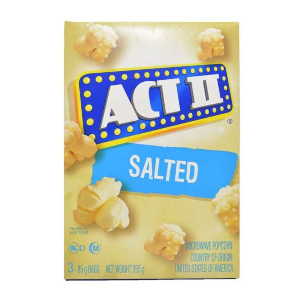 Palomitas Act II Sabor Natural (3 uds)