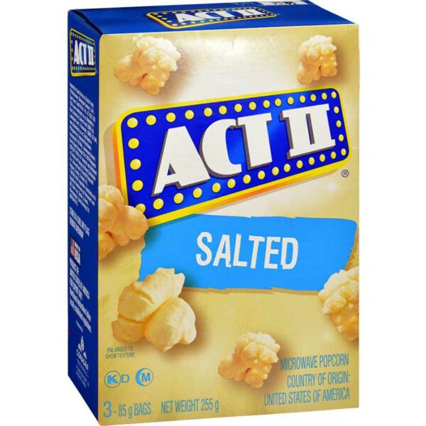 Palomitas Act II Sabor Natural (3 uds)