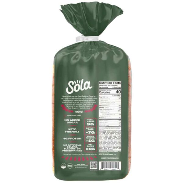 Pan-Sandwich-Sola-Semillas-Deliciosas,-14-oz-(Keto)-Back Pan Sandwich Sola Semillas Deliciosas, 14 oz (Keto Bread)
