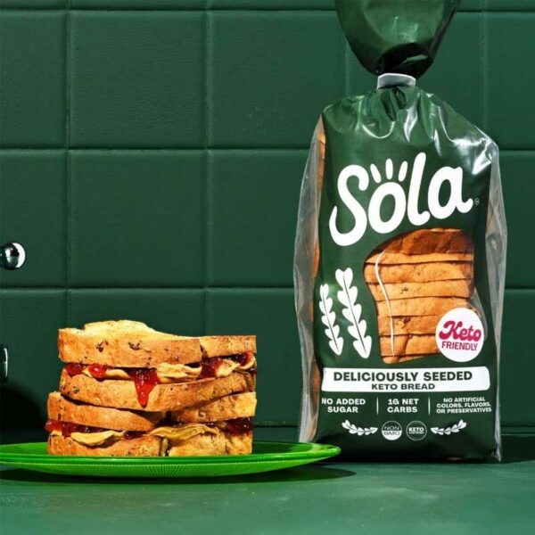 Pan-Sandwich-Sola-Semillas-Deliciosas,-14-oz-(Keto)-Turn Pan Sandwich Sola Semillas Deliciosas, 14 oz (Keto Bread)