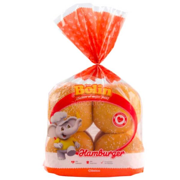 Pan-de-Hamburguesa-Bolin,-8-uds-Front Pan de Hamburguesa Bolin (8 uds)