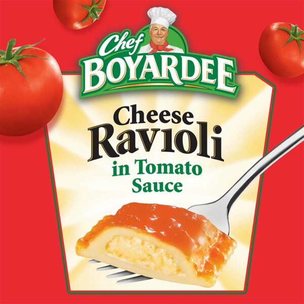 Ravioli de Queso Chef Boyardee en Salsa de Tomate, 15 oz