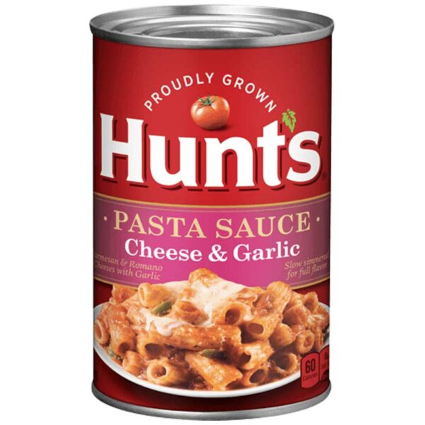 Salsa para Pasta Hunt's Queso y Ajo, 24 oz
