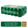 Cerveza Presidente Lata, 12 oz (24 uds)