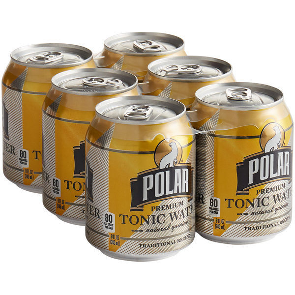 1931578 Agua Tónica Polar Premium, 7.5 oz (6 pack)