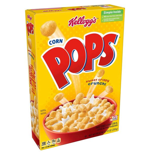 81dle1Zn+ZL._SL1500_ Cereal Kellogg’s Corn Pops, 283 g