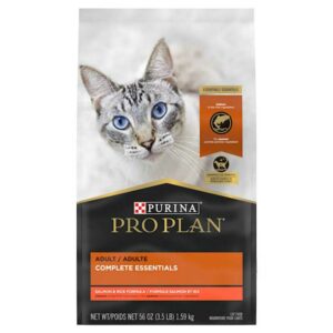 Alimento-Seco-para-Gatos-Adultos-Purina-Pro-Plan-Savor-Fórmula-de-Salmón-y-Arroz,-3.5-lbs-Front Alimento Seco para Gatos Adultos Purina Pro Plan Fórmula de Salmón y Arroz, 3.5 lbs