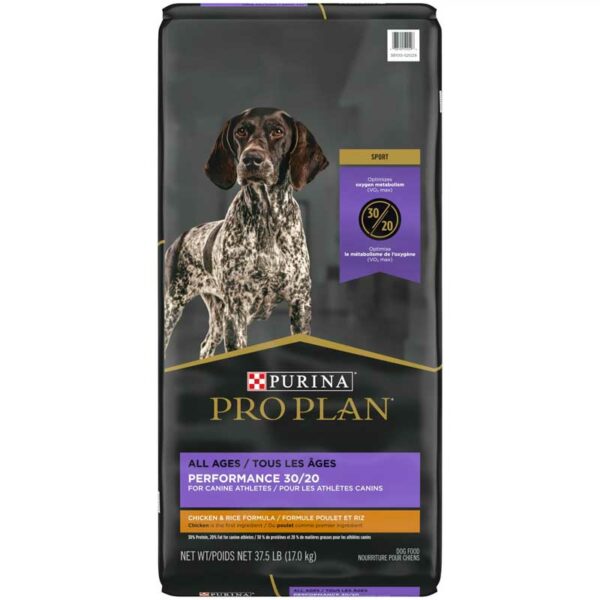 Alimento Seco para Perro Adulto Purina Pro Plan Fórmula Performance 30/20, 37.5 lbs