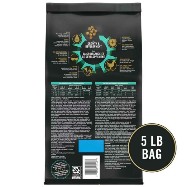 Alimento Seco para Perro Cachorro Purina Pro Plan Fórmula de Raza Miniatura, 5 lbs