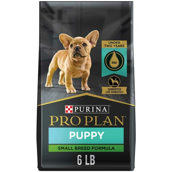 Alimento-Seco-para-Perro-Cachorros-Purina-Pro-Plan-Fórmula-de-Raza-Pequeña,-6-lbs-Front Alimento Seco para Perro Cachorros Purina Pro Plan Fórmula de Raza Pequeña, 6 lbs