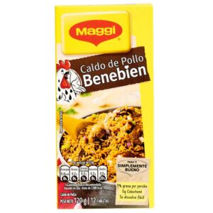 Caldo de Pollo Maggi Benebien, 12 Tabletas