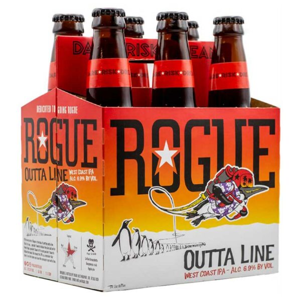 Cerveza Rogue Outta Line IPA, 12 oz