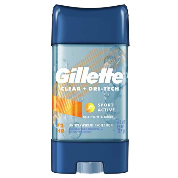 Desodorante-Gillette-en-Gel-Clear-Sport-Triumph,-3.8-oz-Front-2 Desodorante Gillette en Gel Clear Sport Triumph, 3.8 oz
