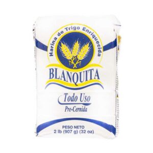 Harina de Trigo Enriquecida Blanquita Todo Uso, 2 lbs