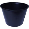 Envase Souffle Negro S400 Plastifar 4 oz 125 uds