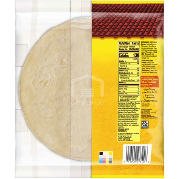 Tortillas de Harina Old El Paso para Burritos 8", (8 uds)