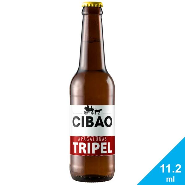 Cerveza Apagalunas Tripel Cibao Brewing, 11.2 oz