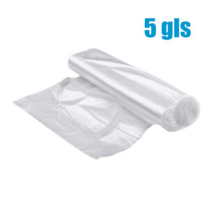 Fundas Plásticas Transparentes de 5 gls (100 uds)