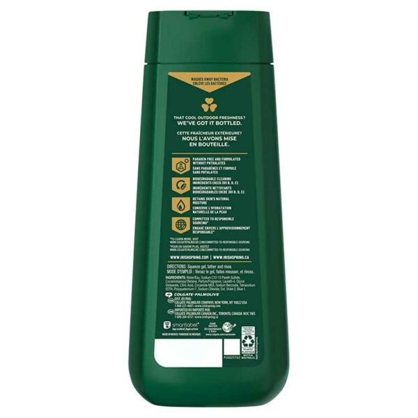 Jabón Líquido de Ducha Corporal Irish Spring Moisture Blast, 20 oz