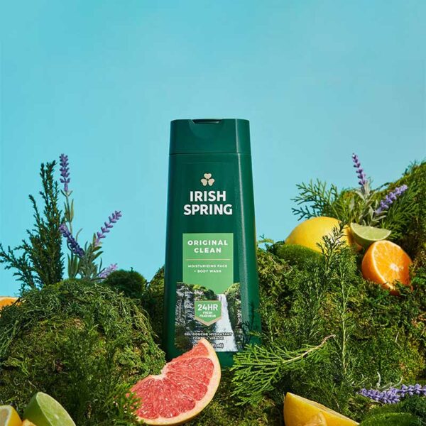 Jabón Líquido de Ducha Corporal Irish Spring Original, 20 oz