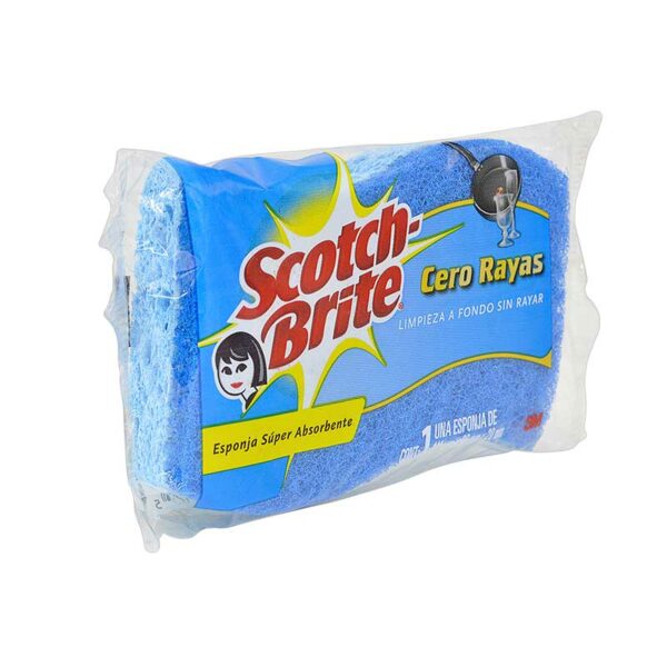 Esponja Scotch-Brite Cero Rayas (1 ud)