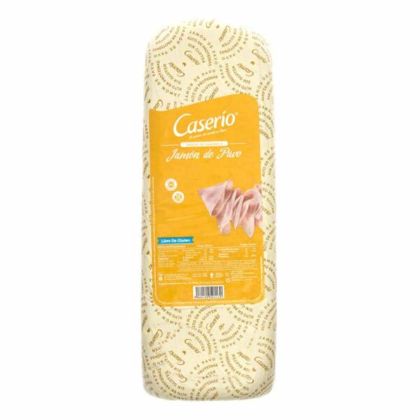 Jamón Caserío Muslo de Pavo Rebanado, 1 lb