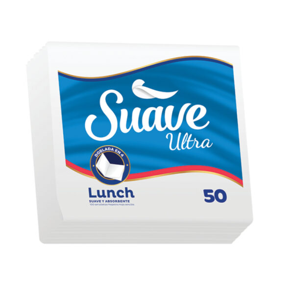 Servilletas Suave Ultra Almuerzo (100 uds)