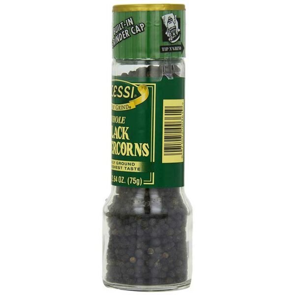 Granos-Alessi-de-Pimienta-Negra-Enteros,-2.64-oz-Back Granos Alessi de Pimienta Negra Enteros, 2.64 oz