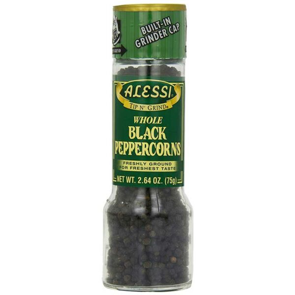 Granos-Alessi-de-Pimienta-Negra-Enteros,-2.64-oz-Font Granos Alessi de Pimienta Negra Enteros, 2.64 oz