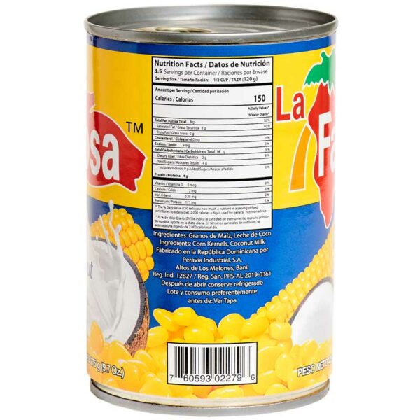 Maíz-con-Coco-La-Famosa,-15-oz-Back Maíz con Coco La Famosa 15 oz