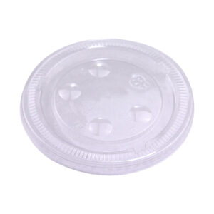 Tapa para Vaso Plástico Transparente Plastifar sin Ranura 5-12 oz (100 uds)