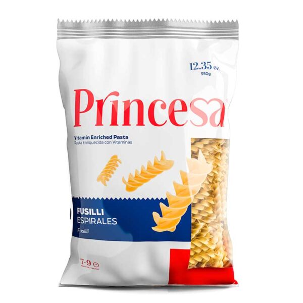 Pasta Princesa Espirales 12.35 oz