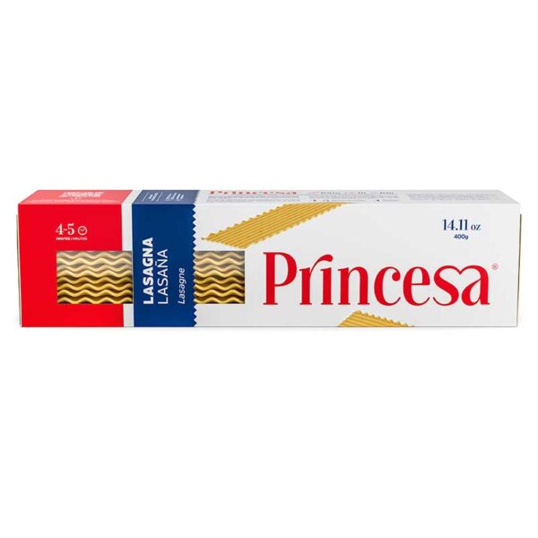 Pasta Princesa Lasaña 14 oz