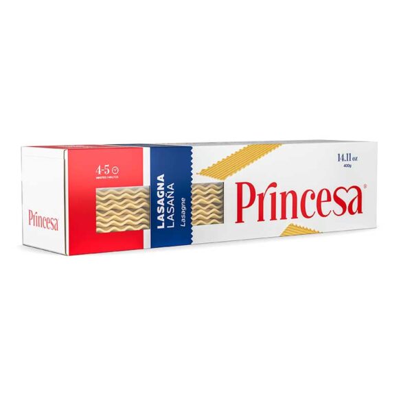 Pasta Princesa Lasaña 14 oz